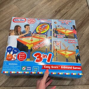 Little Tikes 3-in-1 Easy Score Rebound Games